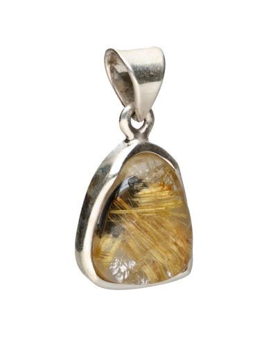 Pendentif en argent 925 en quartz...