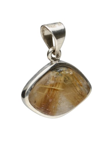 Pendentif en argent 925 en quartz...