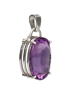 Amethyst Pendant in 925... 2