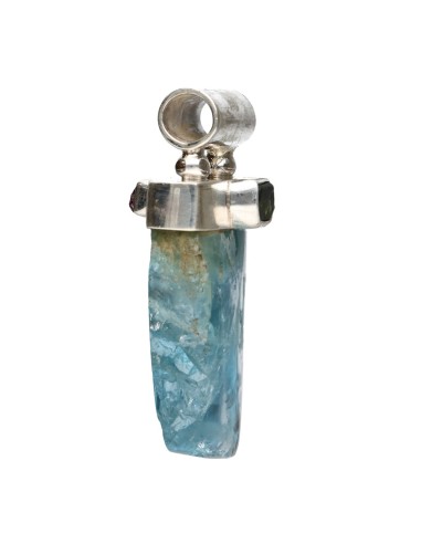 Colgante de Aguamarina con Turmalina...