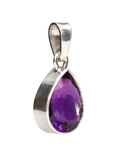 Amethyst Pendant in 925... 2