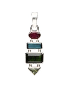 Green Blue Red Tourmaline...