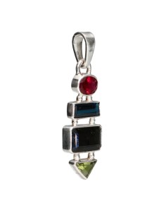 Pendentif Tourmaline verte... 2
