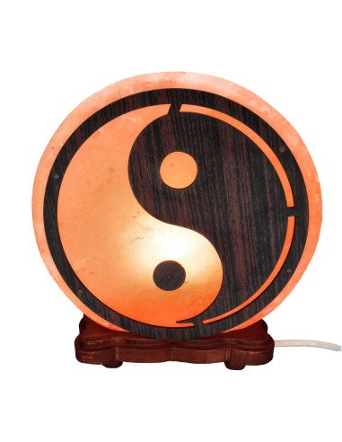Ying Yang Salt Lamp