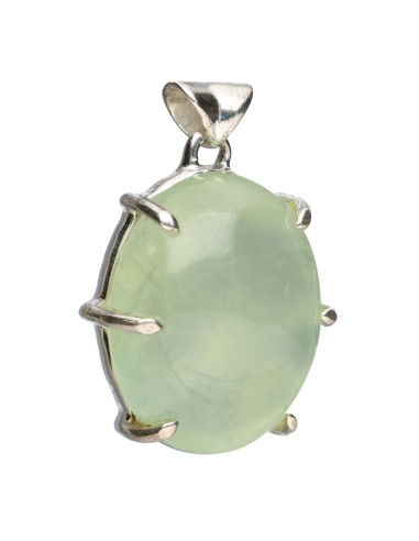 Prehnite Pendant in 925 Sterling...