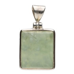 Pendente in Prehnite in Argento Sterling 925 (66S)