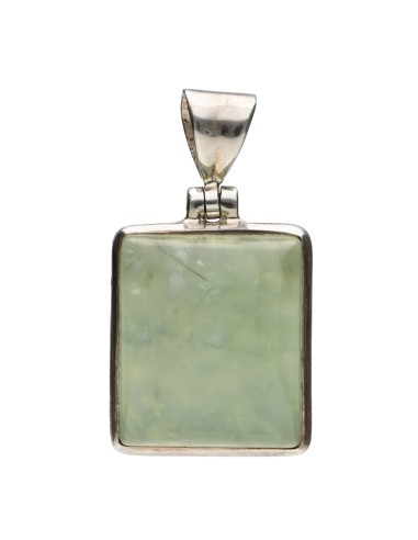 Prehnite Pendant in 925 Sterling...