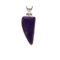 Pendente in Charoit in Argento Sterling 925 (67S)