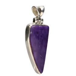 Pendente in Charoit in Argento Sterling 925 (67S)