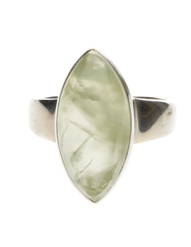 Anello di Prehnite in Argento...