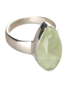 Anel Prehnite em Prata de... 2