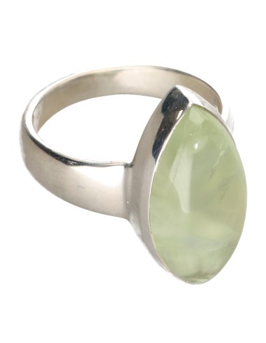 Anillo de Prehnita en Plata de Ley...