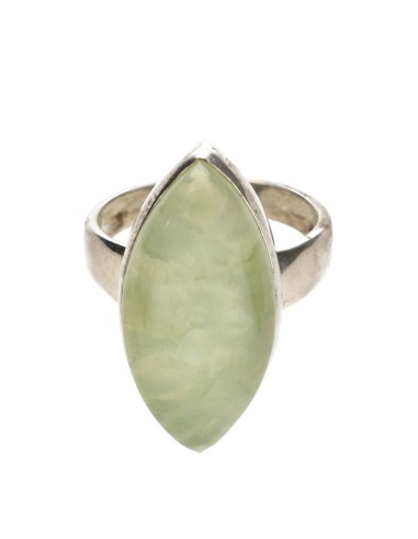 Anel Prehnite em Prata de Lei 925 (71S)