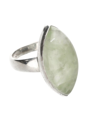 Anello di Prehnite in Argento...