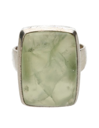 Anillo de Prehnita en Plata de Ley...
