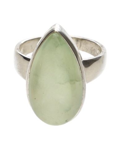 Anello di Prehnite in Argento...
