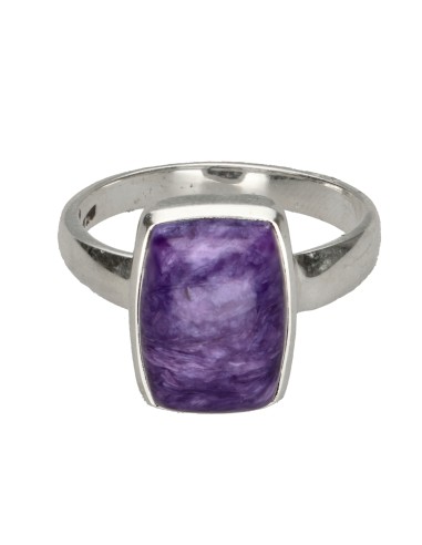 Anello di Charoita in Argento...
