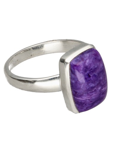 Anello di Charoita in Argento...