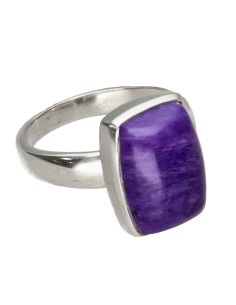 Anel Charoite em Prata de... 2