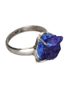 Azurite Ring in 925... 2