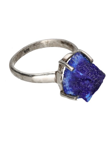 Anello di Azurite in Argento Sterling...