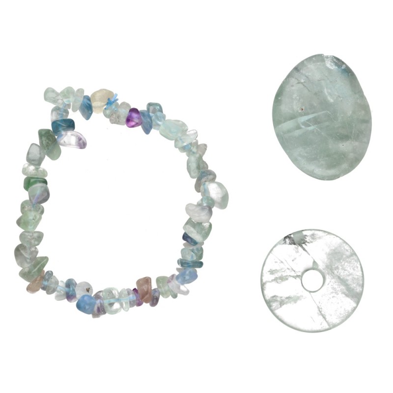 Pacco Scatola Zodiaco Acquario - Fluorite