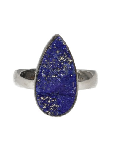 Anello di lapislazzuli in argento...