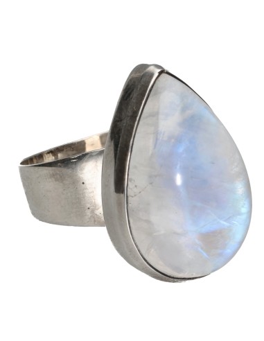 Anillo de Piedra Luna en Plata de Ley...