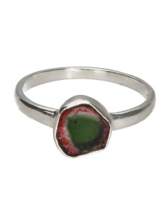 Bague en tourmaline melon...