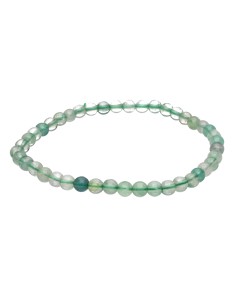 Bracelet de Fluorite verte 4mm 2