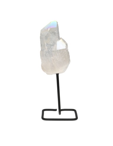 Peana Mini di Quarzo Aqua Aura