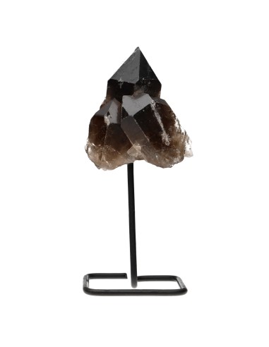 Peana Mini di Quarzo Affumicato