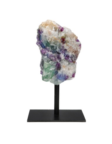 Base de fluorite arco-íris