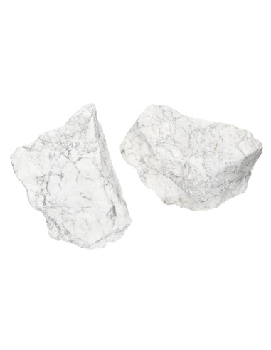 Howlite grezza di grandi dimensioni