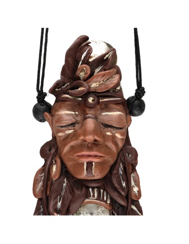 Mossy Quartz and Citrine Talisman