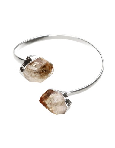 Brazalete Citrino Calentato in Bruto...