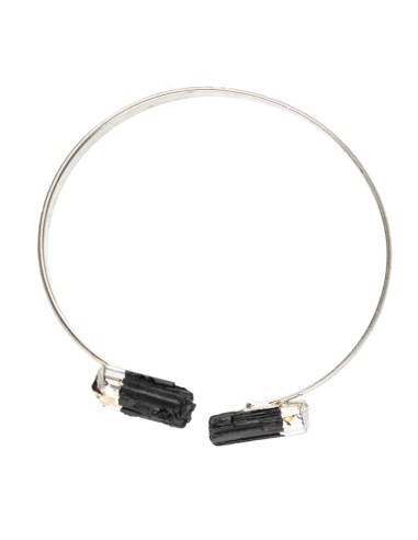 Brazalete di Tormalina Nera Grezza in...