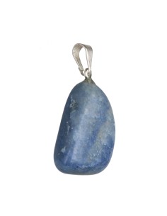 Pendentif en quartz bleu... 2