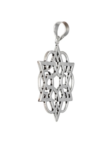 Pendentif plaqué argent -C40-
