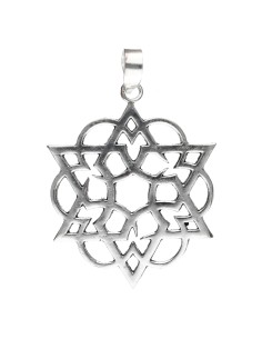 Pendentif plaqué argent -C40-