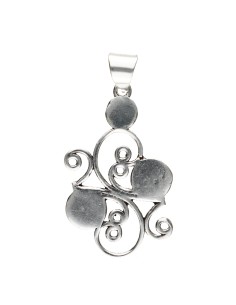 Silver Plated Pendant -C51-