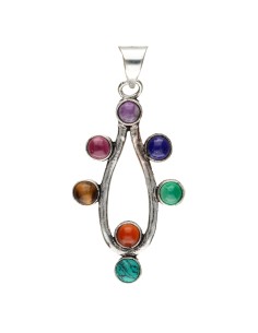 Silver Plated Pendant -C47-...