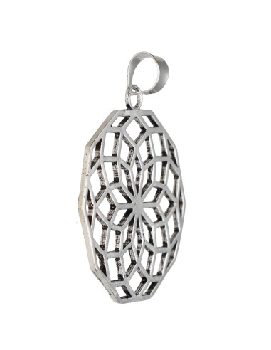 Pendentif plaqué argent -C43-