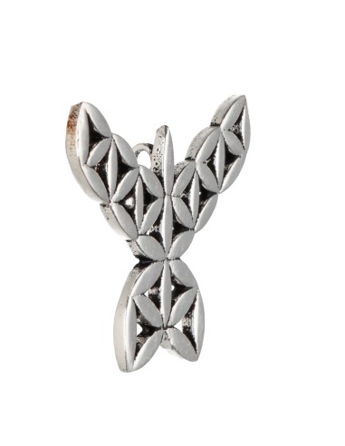 Pendentif plaqué argent -C42-