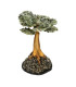 Árbol Mini  de Pirita con Base de Jade Nefrita