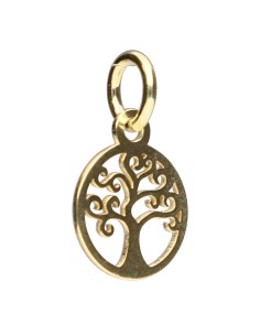 Pendentif plaqué or arbre... 2