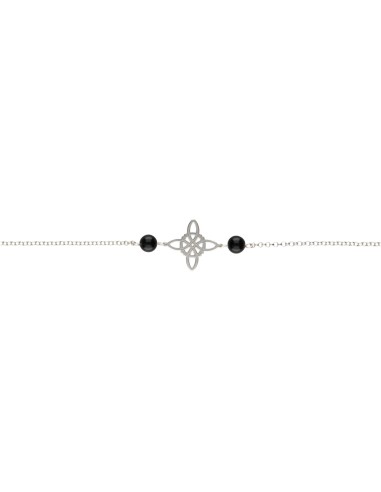 Pulsera Nodo di Strega con Azabache...
