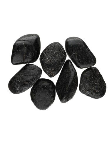 Coroas de turmalina preta 3x2cm