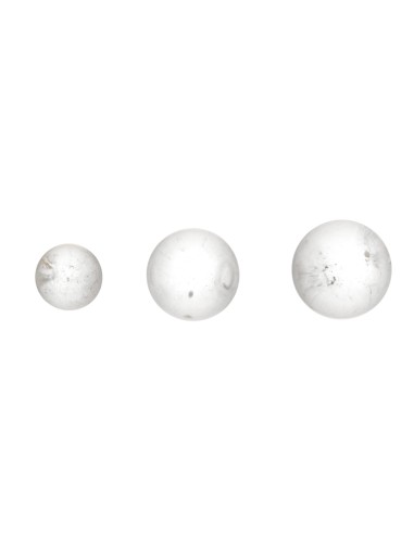 Esfera piccola di Quarzo Bianco 2cm
