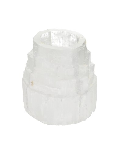 Portacandele di selenite